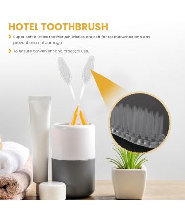 Darmlly 100 Individually Wrapped Disposable Toothbrushes - Perfect for Adults & Kids - Ideal for Travel & Toilets - Fast International Shipping - Buy Online on GoSupps.com