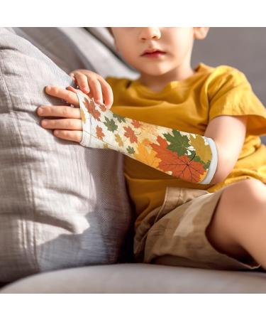 LED Back Fall Arm Cast Cover - Washable & Reusable Maple Leaf Cast Protector - Decorative Arm Sleeves Size L - Buy Online on GoSupps.com