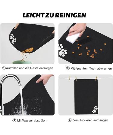 Shop Suppal Pad for Dogs & Cats - Non-Slip Super Absorbent Fast-Drying 60x40cm Feed Mat - Perfect Cat & Dog Bowl Underlay - Buy Online on GoSupps.com