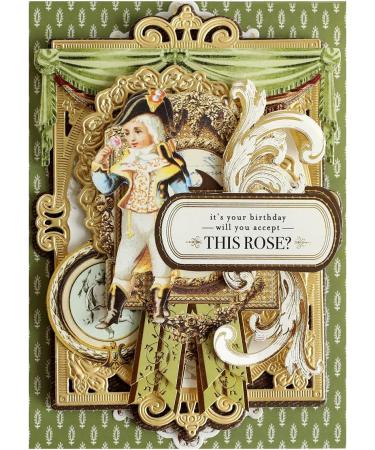 Anna Griffin Beaux Regards Collage Card Toppers Kit - 48pcs | Card Making Kit - Buy Online on GoSupps.com