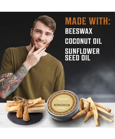 Viking Revolution Palo Santo Mens Solid Cologne Men 2 Oz - Men Solid Perfume with Palo Santo Cologne for Men - Balm Cologne for Mens Cologne Balm Travel Cologne Wax (1 pack Palo Santo) Palo Santo 2 Ounce (Pack of 1) - Buy Online on GoSupps.com