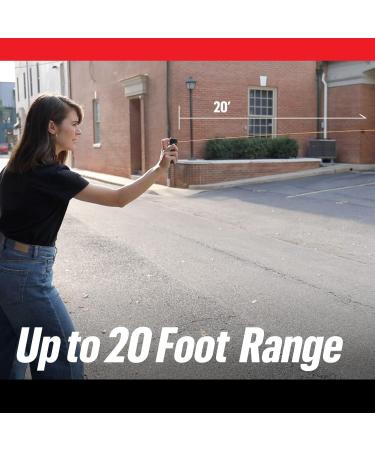 Vexor Pepper Spray 2 Pack - Full Axis Police Strength Self Defense | 20ft Range | 360 Capable | Flip Top Safety - Buy Online on GoSupps.com