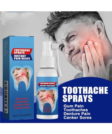 Uzionie Gum repair spray relieves gum pain herbal oral care spray oral care to relieve oral care mouth spray to maintain health 20 ml x 2 - Buy Online on GoSupps.com