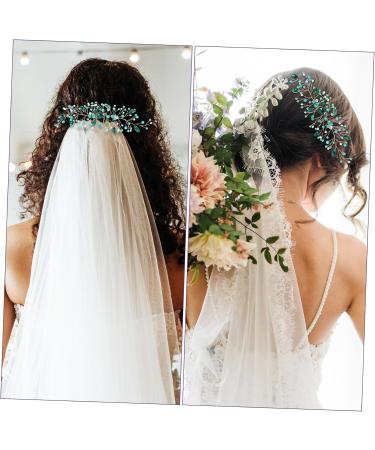 Housoutil Hair Comb Wedding Side Hair Comb Rhinestone Hair Accessories Hair Accessory for Women Crystal Hair Accessories Rhinestone Hair Comb Tiara Manual Metal Bride Hair Piece - Buy Online on GoSupps.com