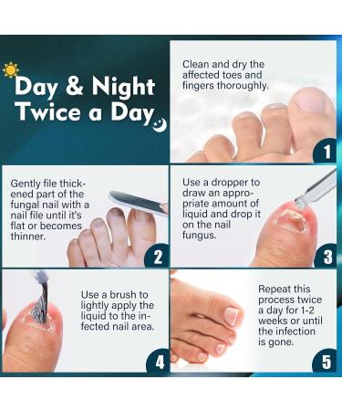 Boxmom Nail Fungus Treatment for Toenail Fungal Nail Treatment Extra Strong Toenail Fungus Treatment Nail Repair - Blue - 1.01 Fl Oz - Buy Online on GoSupps.com