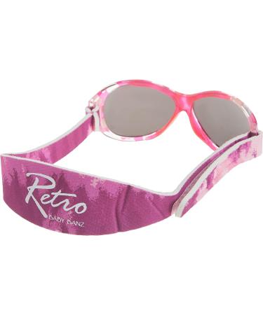 Baby Banz Retro Banz Wrap Sunglasses - Baby Pink (0-2 Years) - Buy Online on GoSupps.com