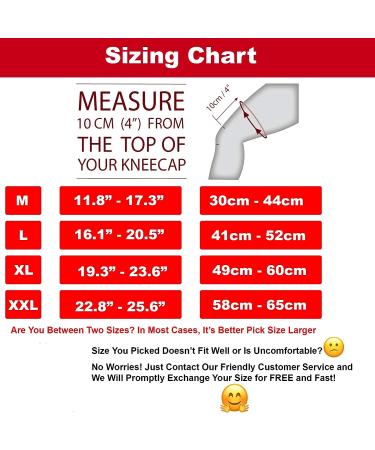 Hinged Knee Brace Support with Strap & Side Patella Stabilizers for Arthritis Meniscus Tear ACL MCL - XL Size - Buy Online on GoSupps.com