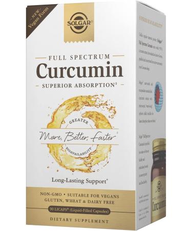 Solgar Full Spectrum Curcumin - 90  Softgels