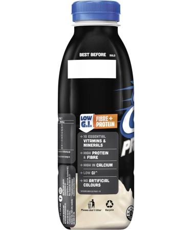 Up & Go Protein Energize Vanilla 500ml x 12 - Buy Online on GoSupps.com