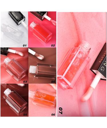 Mirror Lip Oil Set - 4PCS No-Sticky Gloss Lip Balm Nourishing Transparent Tinted Lip Care & Long Lasting Shine for Women - Buy Online on GoSupps.com