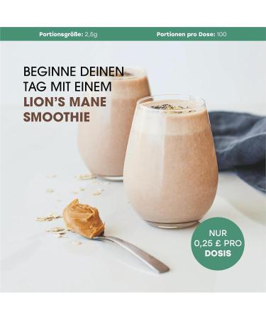  SEMVETA SPIRIT AND BODY Lions Mane Mushroom Powder 250g 100% Body-Boosting High-Strength Nootropic Brain and Focus Support 250 Servings Authentic Powder - Buy Online on GoSupps.com