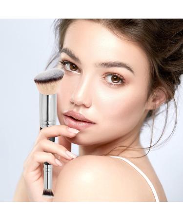 Daubigny Dual-Ended Angled Foundation & Concealer Makeup Brush - Buy Online on GoSupps.com