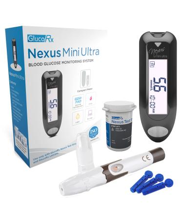 GlucoRx Nexus Mini Ultra Blood Glucose Monitoring System