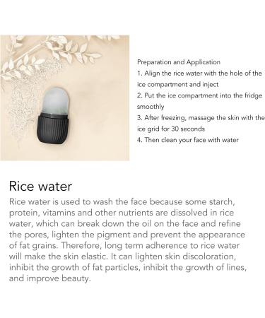 Silicone Ice Cream Shape for Face - Reusable Ice Mold Holder for DIY Beauty & Facial Care | Reduce Swelling with Black Striped Ice Scooter - Buy Online on GoSupps.com