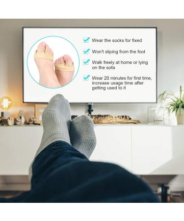 Breathable Forefoot Cushion - Elastic Gel for Foot Pain Relief & Hallux Valgus Correction | Shop Internationally! - Buy Online on GoSupps.com