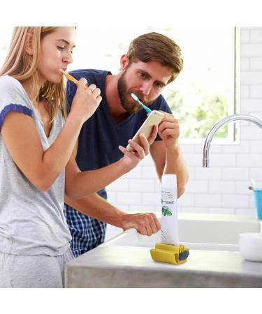goforwealth Toothpaste Tube Squeezer Dispenser Toothpaste Seat Holder Stand Effortless for Toothpaste Hand Cream Paint Tubes Cosmetics Premium - Buy Online on GoSupps.com