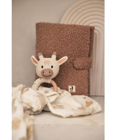 Jollein Giraffe Rattle/Teether - White/Beige | International Shipping Available - Buy Online on GoSupps.com