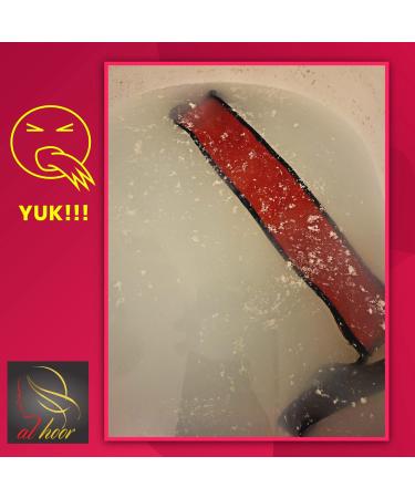 AL HOOR Moroccan Kessa Back Scrubber - Long Strap Viscose Exfoliator for Smooth & Glowing Skin - Acne & Ingrown Hair Treatment - Dry & Dead Skin Remover - Buy Online on GoSupps.com