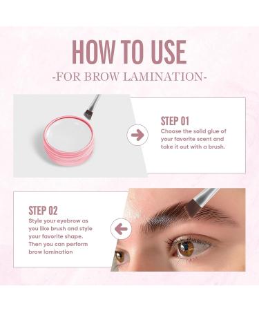PERMANIA Eyelash Glue | Quick-Drying Eyelash & Eyebrow Lifting Glue | 10g White Peach - Perfect for International Shipping - Buy Online on GoSupps.com