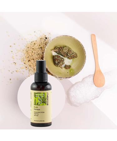 BIOCOMPLY KANAPA Hemp Fluid 100ml | Anti-Frizz & Nourishing Treatment for Dry Strained Hair - Natural Ingredients for Split Ends & Restructuring - Buy Online on GoSupps.com