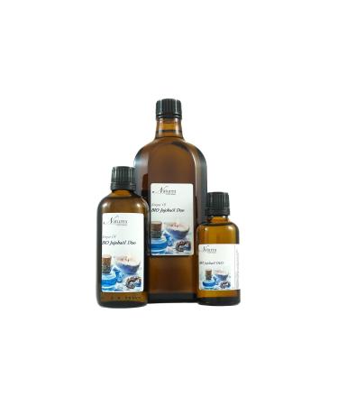 Naturra Organic Jojoba Oil & Castor Oil DUO 250ml - Cold Pressed Unrefined Natural Cosmetics for Glowing Skin - Buy Online on GoSupps.com