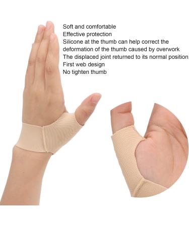 Skin-Friendly Thumb Compression Arthritis Gloves for Tendonitis & Joint Pain Relief - Lightweight & Comfortable (Size M) - Buy Online on GoSupps.com