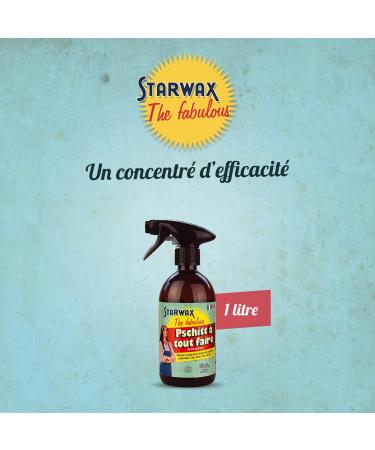 STARWAX THE FABULOUS - Cleaner for all surfaces - Cleans degreases and shines - Jasmine fragrance - 99.8% natural ingredients - Ecocert certified - Made in France - 1l - Buy Online on GoSupps.com