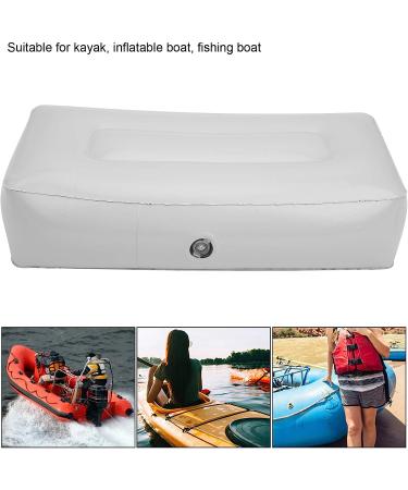 Inflatable Kayak Seat Cushion | Fishing Air Pad with Sticker | Thick PVC Outdoor Seat - Buy Online on GoSupps.com