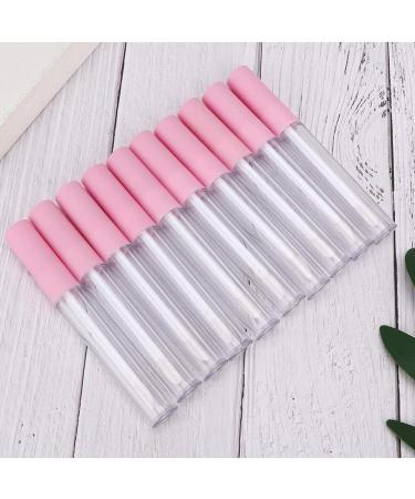 Brrnoo 10-Pack Refillable Lip Gloss Bottles | DIY Empty Lip Balm Containers | Travel Makeup Accessories (2.5 ml Each) - Buy Online on GoSupps.com