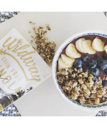 Wildway Keto Vegan Granola - Coconut Cashew, 3 Pack | Gluten Free, Low Carb, No Added Sugar - Buy Online on GoSupps.com