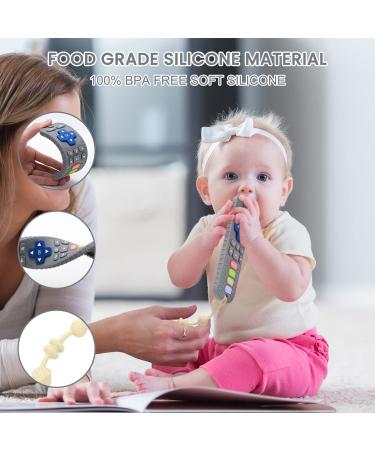 Buy Silicone Bathing Toys for Babies - Remote-Controlled Teething Rings with Anti-Loss Rope - Buy Online on GoSupps.com
