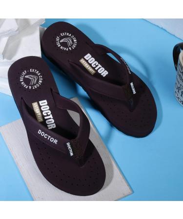 DOCTOR EXTRA SOFT Women's Ortho Care Diabetic Comfort Sliders - Brown - Buy Online on GoSupps.com