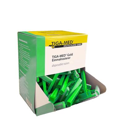 Disposable razor double-edged 500 pieces original Tiga-Med quality disposable razor double blade