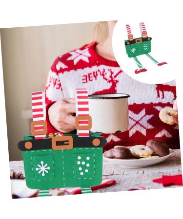 LALAFINA 1 Pc Christmas Fine Bag Snack Bags Christmas Biscuit Bag Candy Bag Chocolate Bag Winter Child - Buy Online on GoSupps.com