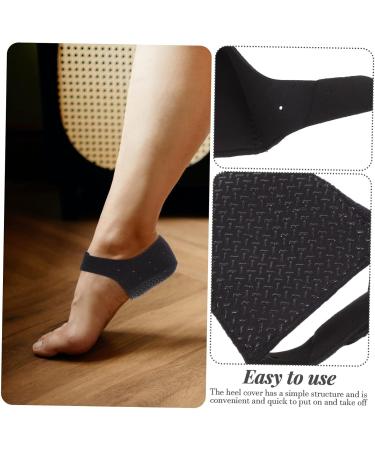 FOMIYES Silicone Heel Cover - Non-Slip Foot Mat | International Shipping | 14x9x3cm - Buy Online on GoSupps.com