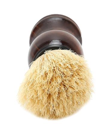 Premium Wooden Beard Shaving Brush | Lightweight Handle for Home & Barber Use | International Shipping - Buy Online on GoSupps.com