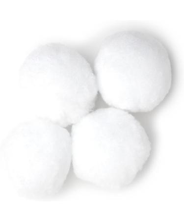 White 3 inch DIY Poms 4 Pack by Cousin - Create Your Own Pom Pom Crafts - Buy Online on GoSupps.com