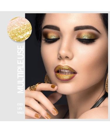 Anglicolor Eyeshadow Glitter Eyeshadow Shimmer Eye Shadow Liquid Eyeshadow Glitter Liquid Eye Shadow Sparkling Eye Makeup Tool Best Gift For Women Girls (07#Silver) - Buy Online on GoSupps.com