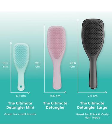 Tangle Teezer Mini: Ultimate Detangler Hairbrush for Kids & Travel - Reduces Knots & Breakage, Gentle on Wet Hair, Sea Green - Buy Online on GoSupps.com