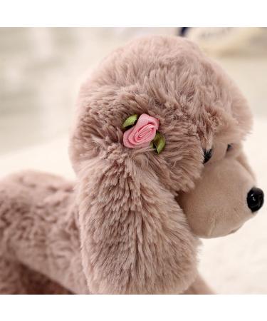 Heionia Gray Dog Cuddly Toy - Kawaii Plush Pudel with Scarf | 30cm Soft Teddy Gift for Kids & Girls - Buy Online on GoSupps.com