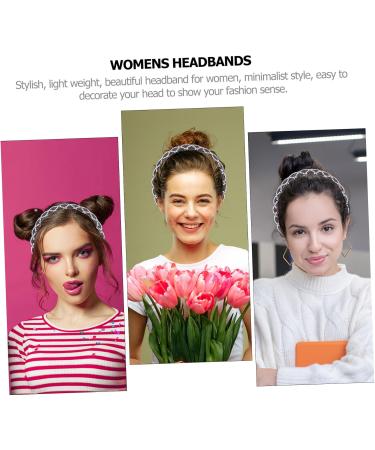 HAPINARY Rhinestone Headband Womens Hair Accessories Hair Headbands for Women Womens Headbands Rhinestone Hair Accessories Women Headbands Women Hair Bands Decorative Headbands - Buy Online on GoSupps.com
