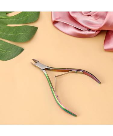 Cuticle Trimmer with Cuticle Pusher Cuticle Remover Cutter Nipper and Cuticle Nail Pusher Peeler Scraper Durable Dead Skin Clipper Manicure Pedicure Tools (Colorful) - Buy Online on GoSupps.com