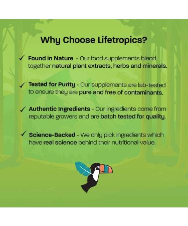 Lifetropics Adaptogen Complex | Plant-Based Supplement with Ashwagandha, Rhodiola Rosea & Bacopa Monnieri | 90 Vegecaps - Buy Online on GoSupps.com