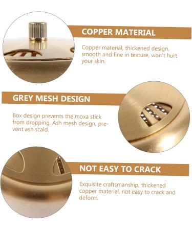 Healeved Moxibustion Box Device - Moxibustion Hose Tank & Copper Massage Tool for Optimal Healing | International Shipping - Buy Online on GoSupps.com