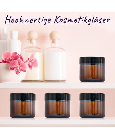 Buy Volila 60ml Cream Cans - 16 Pack for DIY Cosmetics | Perfect for Creams Lotions Oils & Ointments - International Shipping - Buy Online on GoSupps.com