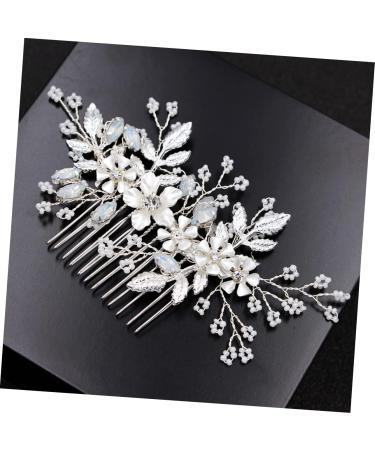 Housoutil Comb Tiara Rhinestone Bride Wedding - Buy Online on GoSupps.com