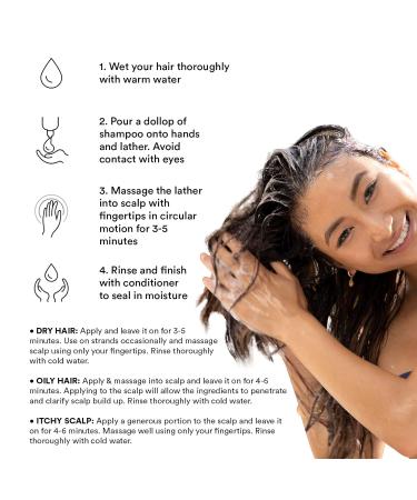 WOW Apple Cider Vinegar Shampoo - Hair Growth, Thinning Hair, Loss & Dandruff - Paraben & Sulfate Free - 16.9 Fl Oz (Pack of 1) - Buy Online on GoSupps.com