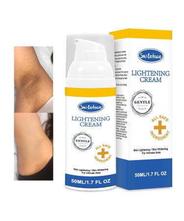 Intimate Areas Skin Lightening Cream for Private Parts Underarm Intimate Area Bikini Area Inner Thighs Knees Elbows Bleach Skin Bleaching Whitening Cream For Body - Buy Online on GoSupps.com