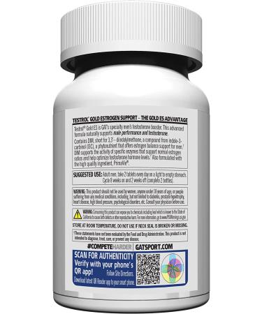 Buy GAT Testrol Gold ES - 60 Tablets | Boost Testosterone & Performance - Buy Online on GoSupps.com