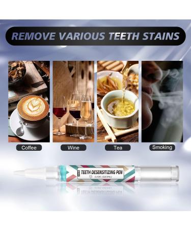 Teeth Whitening Pen Gel Kit | Easy Home & Travel Whitener with Anti-Allergic Gel | Fast Results in 1-2 Weeks - Buy Online on GoSupps.com